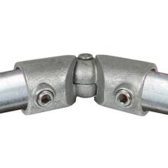 Buiskoppeling Verstelbaar kniestuk-D / 42,4 mm